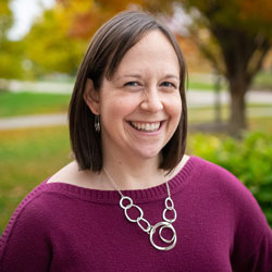Meg Hartman, director of Degree Completion Programs and Assistant Professor of Marketing
